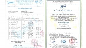 Chứng chỉ nước cất